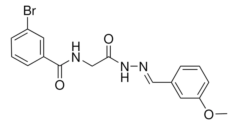Sigma-Aldrich 3-BROMO-N-(2-(2-(3-METHOXYBENZYLIDENE)HYDRAZINO)-2-OXOETHYL)BENZAMIDE,AldrichCPR