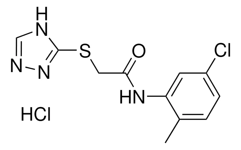 Sigma-Aldrich N-(5-CHLORO-2-METHYLPHENYL)-2-(4H-1,2,4-TRIAZOL-3-YLTHIO)ACETAMIDE HYDROCHLORIDE,AldrichCPR