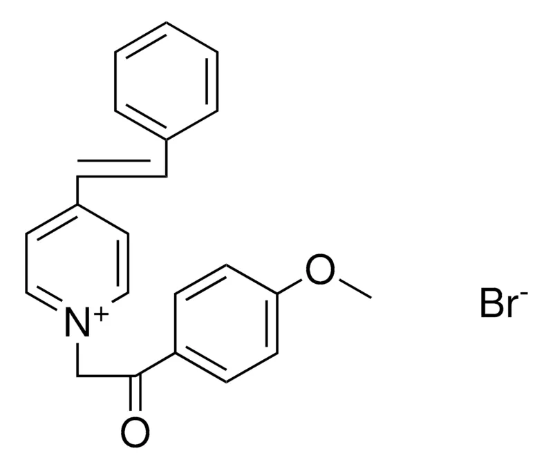Sigma-Aldrich 1-(2-(4-METHOXY-PHENYL)-2-OXO-ETHYL)-4-STYRYL-PYRIDINIUM, BROMIDE,AldrichCPR
