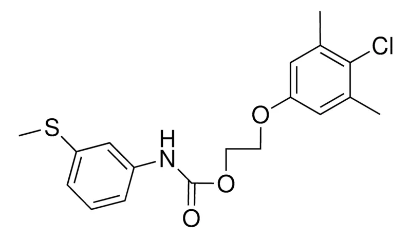 Sigma-Aldrich 2-(4-CHLORO-3,5-DIMETHYLPHENOXY)ETHYL N-(3-(METHYLTHIO)PHENYL)CARBAMATE,AldrichCPR