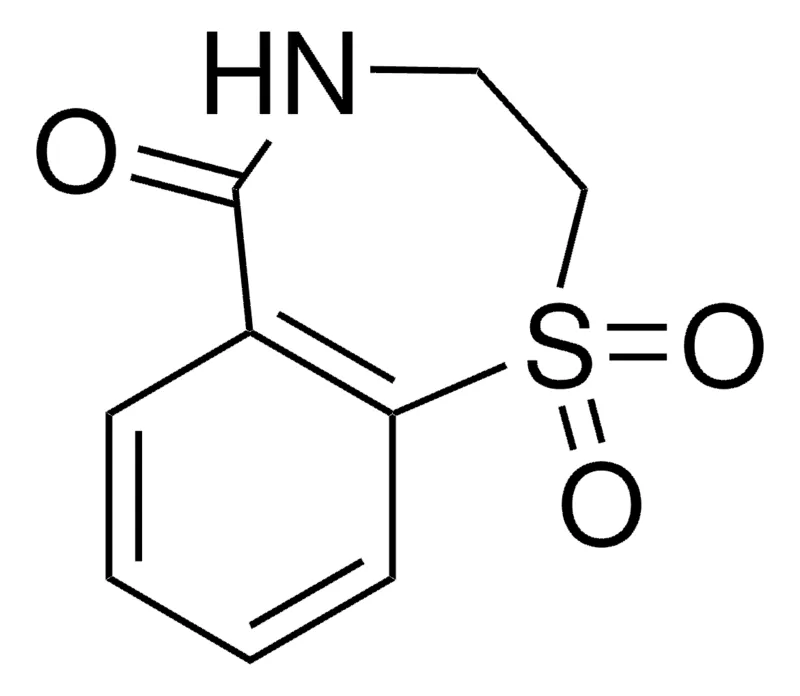 Sigma-Aldrich 2,3-DIHYDRO-S,S-DIOXIDE-1,4-BENZOTHIAZEPIN-5(4H)-ONE,AldrichCPR