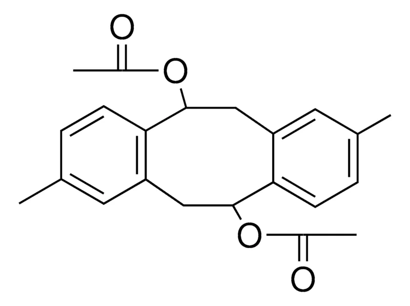Sigma-Aldrich ACETIC ACID 11-ACO-2,8-DIMETHYL-5,6,11,12-4H-DIBENZO(A,E)CYCLOOCTEN-5-YL ESTER,AldrichCPR
