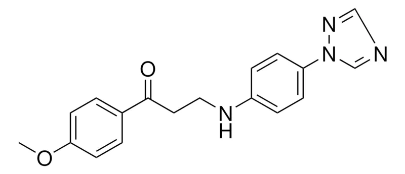 Sigma-Aldrich 1-(4-METHOXYPHENYL)-3-(4-(1H-1,2,4-TRIAZOL-1-YL)ANILINO)-1-PROPANONE,AldrichCPR