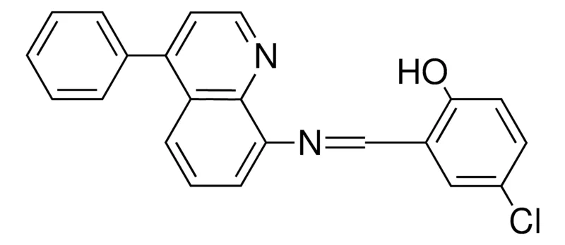 Sigma-Aldrich 4-CHLORO-2-((4-PHENYL-QUINOLIN-8-YLIMINO)-METHYL)-PHENOL,AldrichCPR