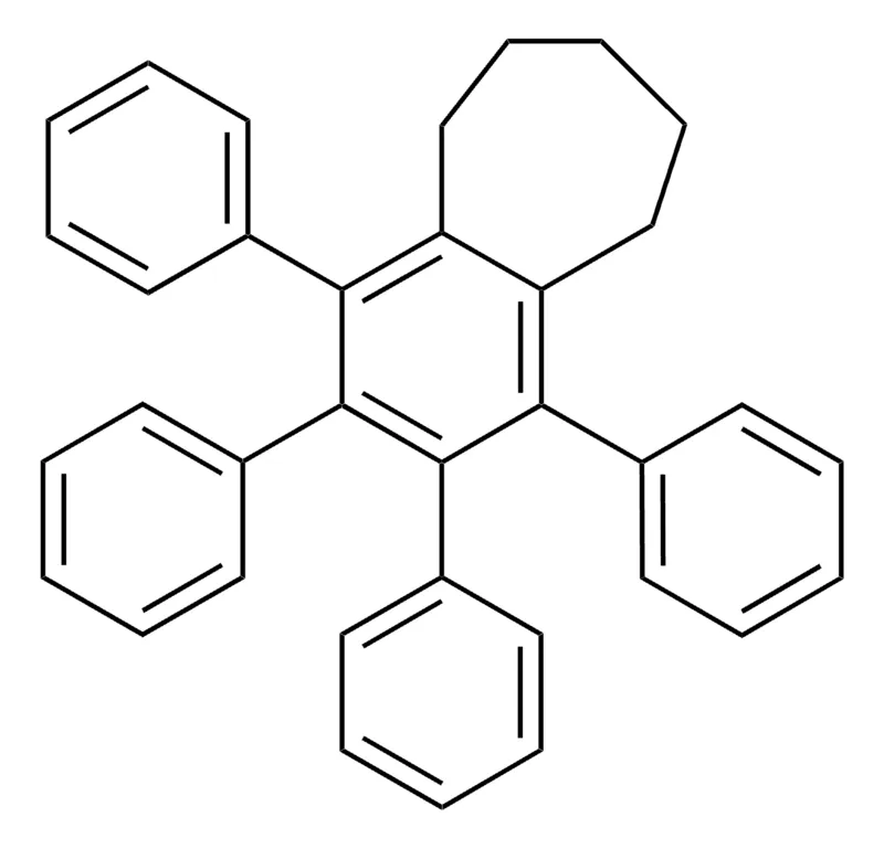 Sigma-Aldrich 6,7,8,9-TETRAHYDRO-1,2,3,4-TETRAPHENYL-5H-BENZOCYCLOHEPTENE,AldrichCPR