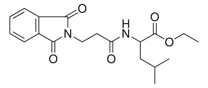 Sigma-Aldrich 2-(3-(1,3-DIOXO-2H-ISOINDOL-2-YL)-PROPIONYLAMINO)-4-ME-PENTANOIC ACID ET ESTER,AldrichCPR