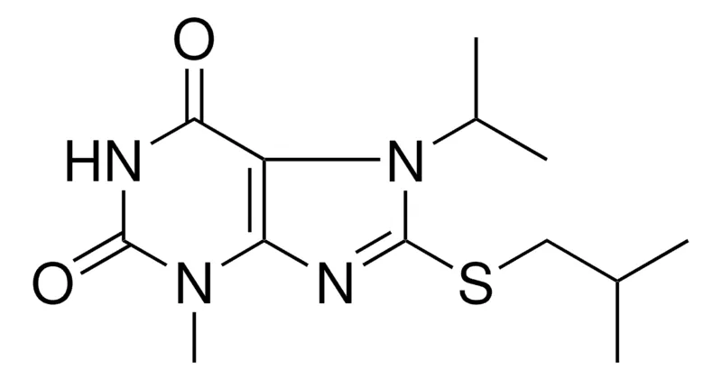 Sigma-Aldrich 8-ISOBUTYLSULFANYL-7-ISOPROPYL-3-METHYL-3,7-DIHYDRO-PURINE-2,6-DIONE,AldrichCPR