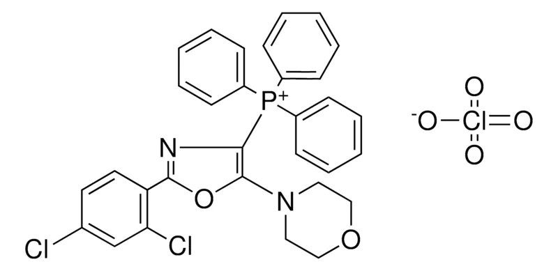 Sigma-Aldrich (2-(DI-CL-PH)-5-MORPHOLIN-4-YL-OXAZOL-4-YL)-TRIPHENYL-PHOSPHONIUM, PERCHLORATE,AldrichCPR