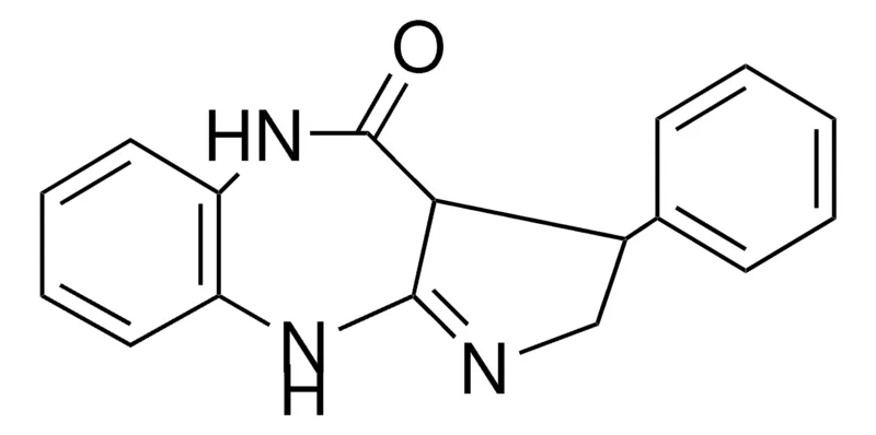 Sigma-Aldrich 3-PHENYL-2,3,3A,10-TETRAHYDROPYRROLO(2,3-B)(1,5)BENZODIAZEPIN-4(5H)-ONE,AldrichCPR