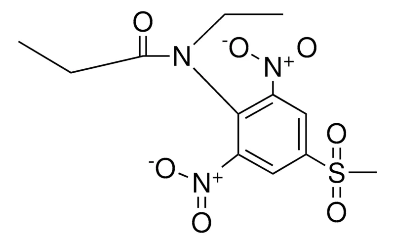Sigma-Aldrich 2',6'-DINITRO-N-ETHYL-4'-(METHYLSULFONYL)PROPIONANILIDE,AldrichCPR