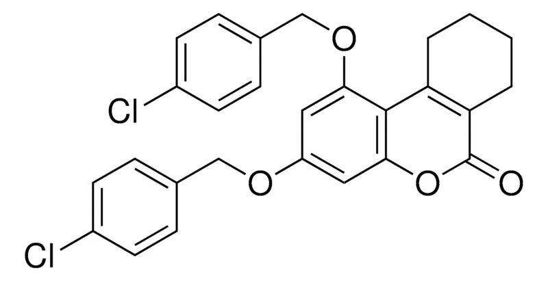 Sigma-Aldrich 1,3-BIS-(4-CHLORO-BENZYLOXY)-7,8,9,10-TETRAHYDRO-BENZO(C)CHROMEN-6-ONE，AldrichCPR