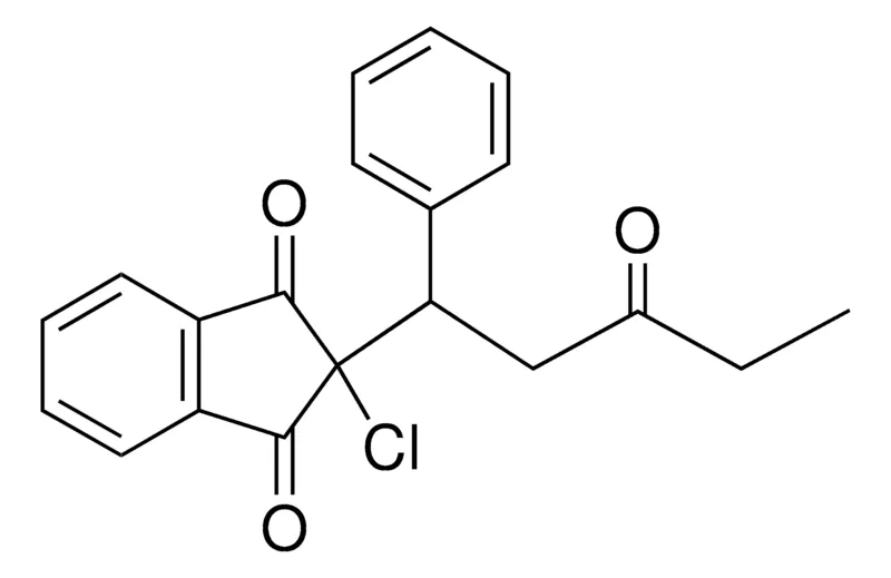 Sigma-Aldrich 2-CHLORO-2-(3-OXO-1-PHENYL-PENTYL)-INDAN-1,3-DIONE,AldrichCPR