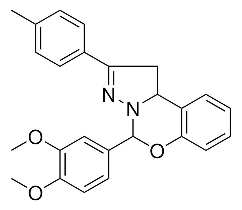 Sigma-Aldrich 4-(3,4-DIMETHOXY-PH)-2-P-TOLYL-1,9B-2H-5-OXA-3,3A-DIAZA-CYCLOPENTA(A)NAPHTHALENE,AldrichCPR