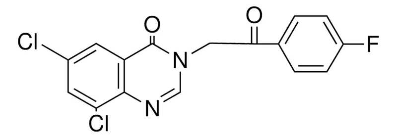 Sigma-Aldrich 6,8-DICHLORO-3-(2-(4-FLUORO-PHENYL)-2-OXO-ETHYL)-3H-QUINAZOLIN-4-ONE,AldrichCPR