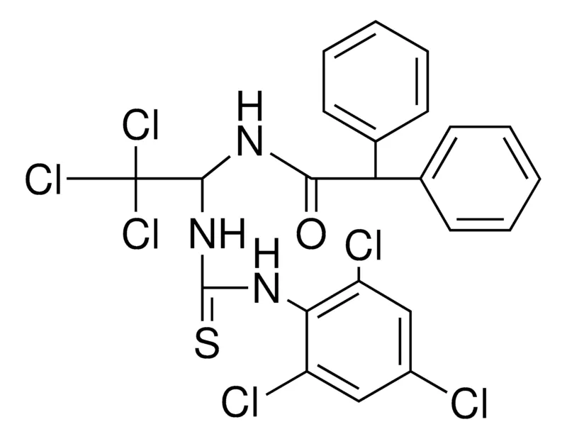 Sigma-Aldrich DIPHENYL-N-(2,2,2-TRICHLORO-1-(3-(2,4,6-TRICHLORO-PH)-THIOUREIDO)-ET)-ACETAMIDE,AldrichCPR