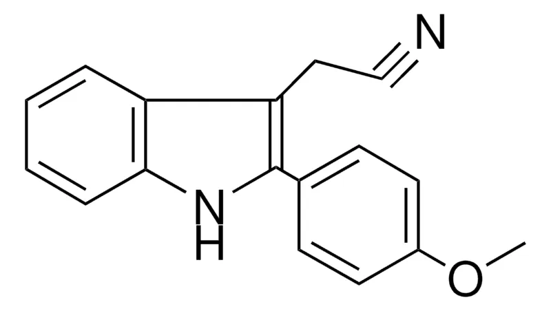 Sigma-Aldrich 3-(CYANOMETHYL)-2-(4-METHOXYPHENYL)INDOLE,AldrichCPR