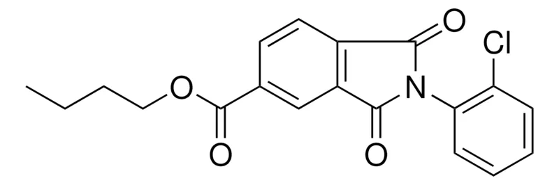 Sigma-Aldrich 2-(2-CL-PHENYL)-1,3-DIOXO-2,3-DIHYDRO-1H-ISOINDOLE-5-CARBOXYLIC ACID BUTYL ESTER,AldrichCPR