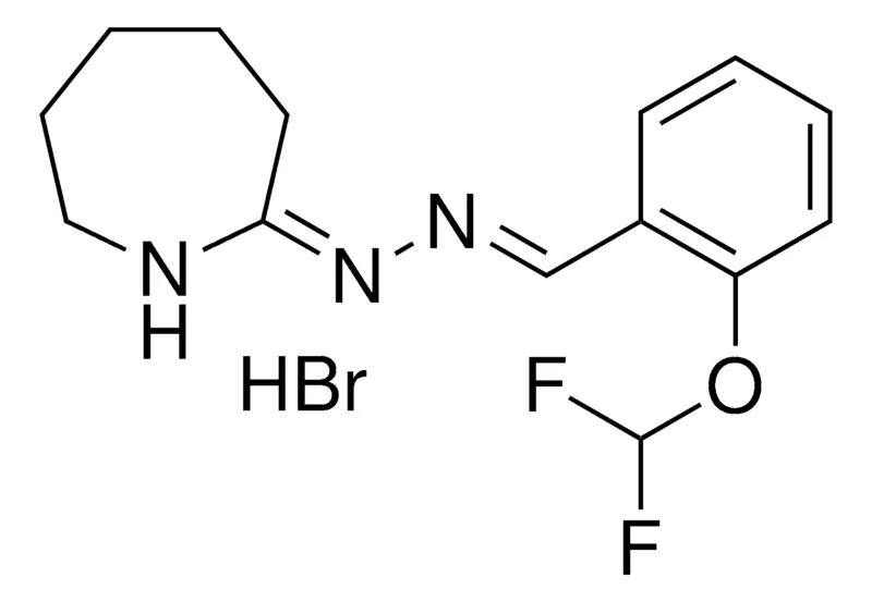 Sigma-Aldrich N-AZEPAN-2-YLIDENE-N'-(2-DIFLUOROMETHOXY-BENZYLIDENE)-HYDRAZINE, HYDROBROMIDE,AldrichCPR