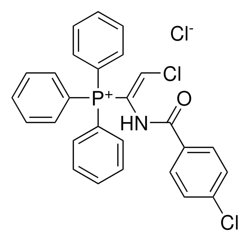Sigma-Aldrich (2-CHLORO-1-(4-CHLORO-BENZOYLAMINO)-VINYL)-TRIPHENYL-PHOSPHONIUM, CHLORIDE,AldrichCPR