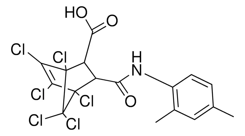 Sigma-Aldrich 1,4,5,6,7,7-HEXACHLORO-3-(N-(2,4-XYLYL)CARBAMOYL)-5-NORBORNENE-2-CARBOXYLIC ACID,AldrichCPR