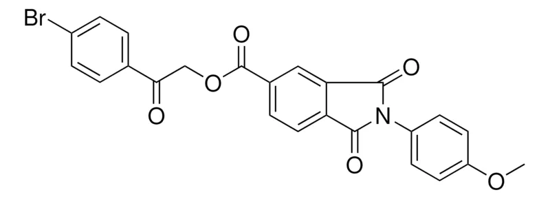 Sigma-Aldrich 2-(4-BROMOPHENYL)-2-OXOETHYL 2-(4-METHOXYPHENYL)-1,3-DIOXO-5-ISOINDOLINECARBOXYLATE，AldrichCPR