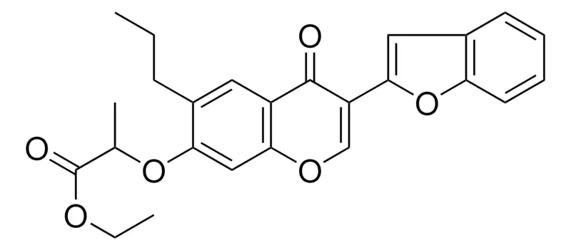 Sigma-Aldrich 2-(3-BENZOFURAN-2-YL-4-OXO-6-PR-4H-CHROMEN-7-YLOXY)-PROPIONIC ACID ETHYL ESTER,AldrichCPR