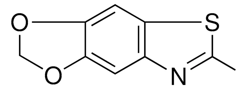 Sigma-Aldrich 6-METHYL-(1,3)DIOXOLO(4',5':4,5)BENZO(1,2-D)THIAZOLE,AldrichCPR