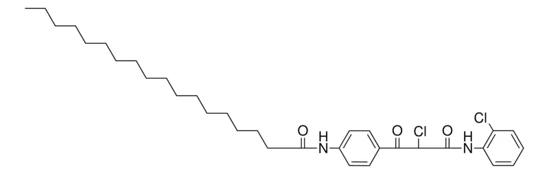 Sigma-Aldrich ALPHA-CHLORO-N-(2-CHLOROPHENYL)-4-OCTADECAMIDO-BETA-OXOBENZENEPROPIONAMIDE,AldrichCPR