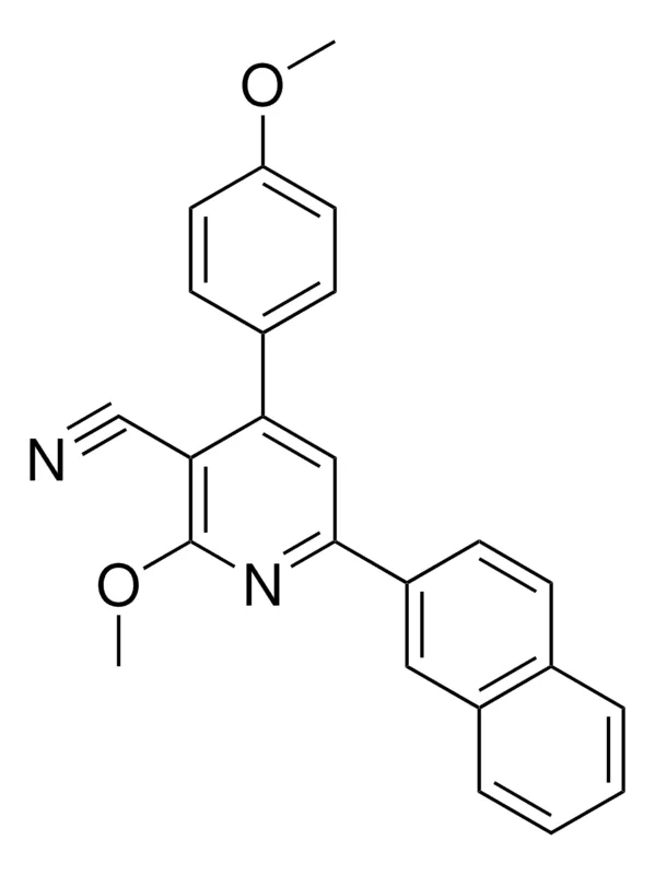 Sigma-Aldrich 2-METHOXY-4-(4-METHOXYPHENYL)-6-(2-NAPHTHYL)NICOTINONITRILE,AldrichCPR