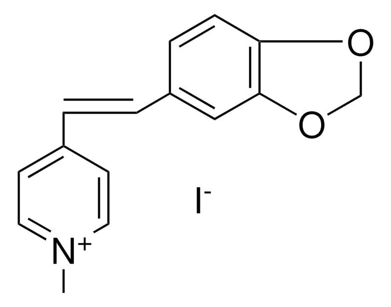 Sigma-Aldrich 1-METHYL-4-(3,4-(METHYLENEDIOXY)-STYRYL)-PYRIDINIUM IODIDE,AldrichCPR