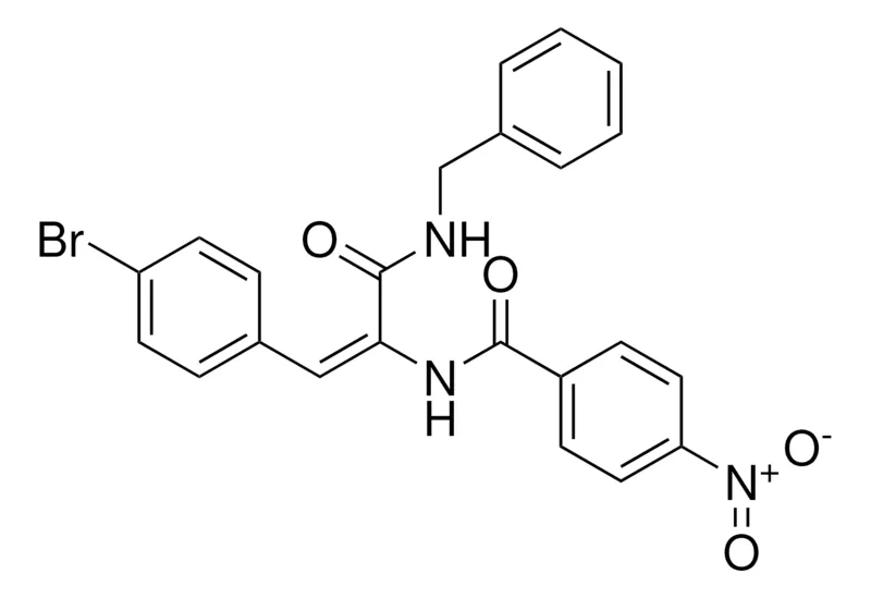 Sigma-Aldrich N-(1-BENZYLCARBAMOYL-2-(4-BROMO-PHENYL)-VINYL)-4-NITRO-BENZAMIDE,AldrichCPR