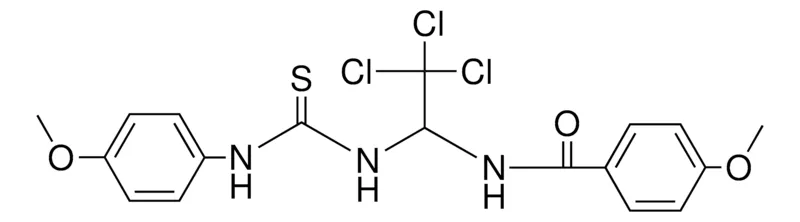 Sigma-Aldrich 4-MEO-N-(2,2,2-TRICHLORO-1-(3-(4-METHOXY-PHENYL)-THIOUREIDO)-ETHYL)-BENZAMIDE,AldrichCPR