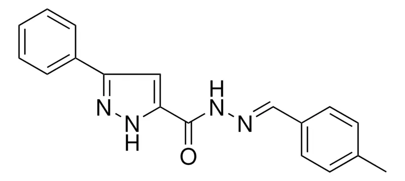 Sigma-Aldrich 5-PHENYL-2H-PYRAZOLE-3-CARBOXYLIC ACID (4-METHYL-BENZYLIDENE)-HYDRAZIDE,AldrichCPR