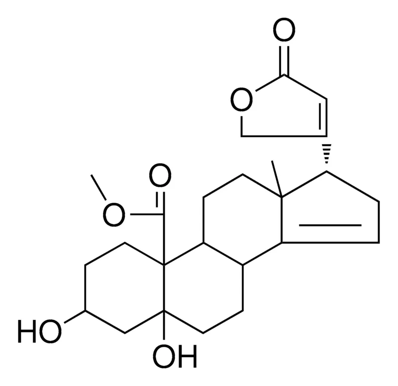 Sigma-Aldrich METHYL 3-BETA,5-DIHYDROXY-5-BETA,17-ALPHA-CARDA-14,20(22)-DIENOLID-19-OATE,AldrichCPR