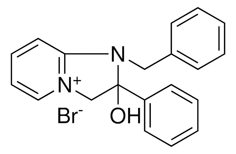 Sigma-Aldrich 1-BENZYL-2-HO-2-PHENYL-2,3-DIHYDRO-1H-IMIDAZO(1,2-A)PYRIDIN-4-YLIUM, BROMIDE,AldrichCPR