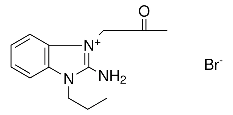 Sigma-Aldrich 2-AMINO-1-(2-OXO-PROPYL)-3-PROPYL-3H-BENZOIMIDAZOL-1-IUM, BROMIDE,AldrichCPR