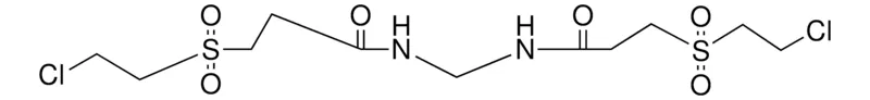 Sigma-Aldrich 3-[(2-CHLOROETHYL)SULFONYL]-N-[({3-[(2-CHLOROETHYL)SULFONYL]PROPANOYL}AMINO)METHYL]PROPANAMIDE，AldrichCPR