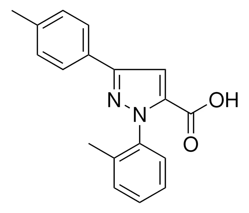 Sigma-Aldrich 1-(2-METHYLPHENYL)-3-(4-METHYLPHENYL)-1H-PYRAZOLE-5-CARBOXYLIC ACID,AldrichCPR
