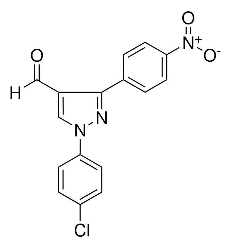 Sigma-Aldrich 1-(4-CHLOROPHENYL)-3-(4-NITROPHENYL)-1H-PYRAZOLE-4-CARBALDEHYDE,AldrichCPR