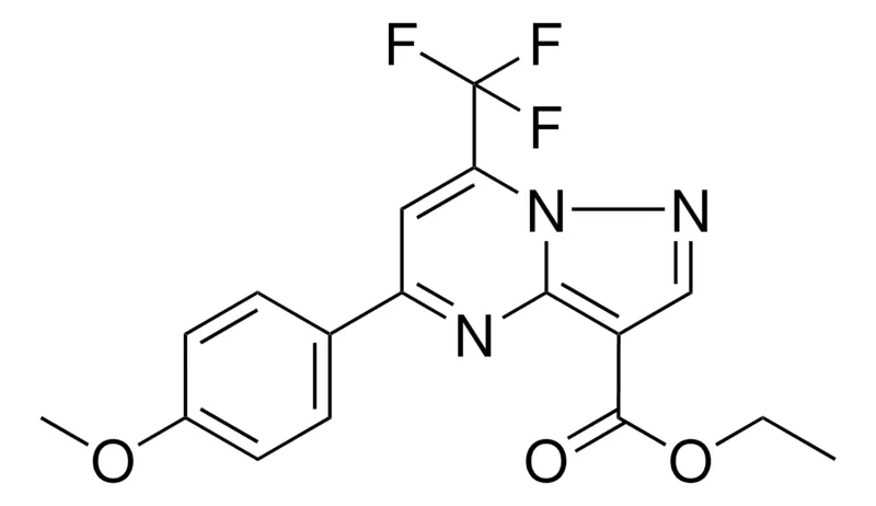 Sigma-Aldrich 5-(4-MEO-PH)-7-TRI-F-ME-PYRAZOLO(1,5-A)PYRIMIDINE-3-CARBOXYLIC ACID ET ESTER,AldrichCPR
