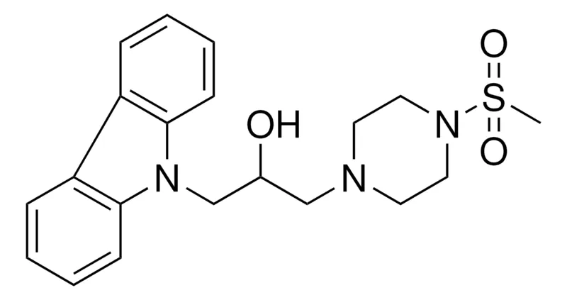 Sigma-Aldrich 1-(9H-CARBAZOL-9-YL)-3-(4-(METHYLSULFONYL)-1-PIPERAZINYL)-2-PROPANOL,AldrichCPR