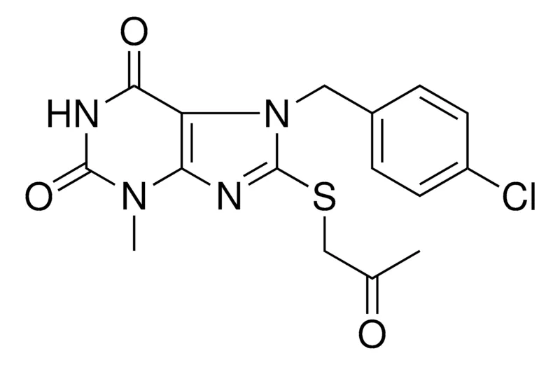 Sigma-Aldrich 7-(4-CL-BENZYL)-3-METHYL-8-(2-OXO-PROPYLSULFANYL)-3,7-DIHYDRO-PURINE-2,6-DIONE,AldrichCPR