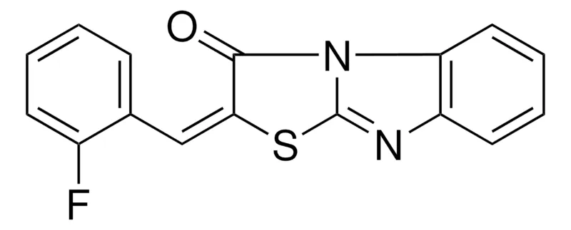 Sigma-Aldrich 2-(2-FLUORO-BENZYLIDENE)-BENZO(4,5)IMIDAZO(2,1-B)THIAZOL-3-ONE,AldrichCPR
