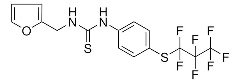 Sigma-Aldrich 1-FURAN-2-YLMETHYL-3-(4-(1,1,2,2,3,3,3-HEPTAFLUORO-PROPYLSULFANYL)-PH)-THIOUREA,AldrichCPR