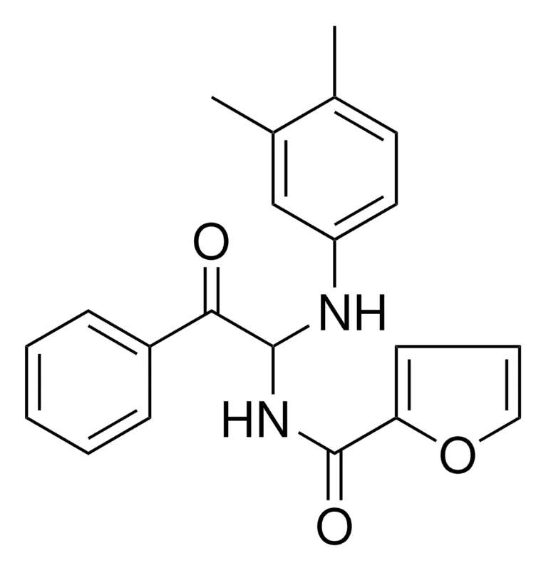 Sigma-Aldrich FURAN-2-CARBOXYLIC ACID (1-(3,4-DIMETHYL-PHENYLAMINO)-2-OXO-2-PH-ETHYL)-AMIDE,AldrichCPR