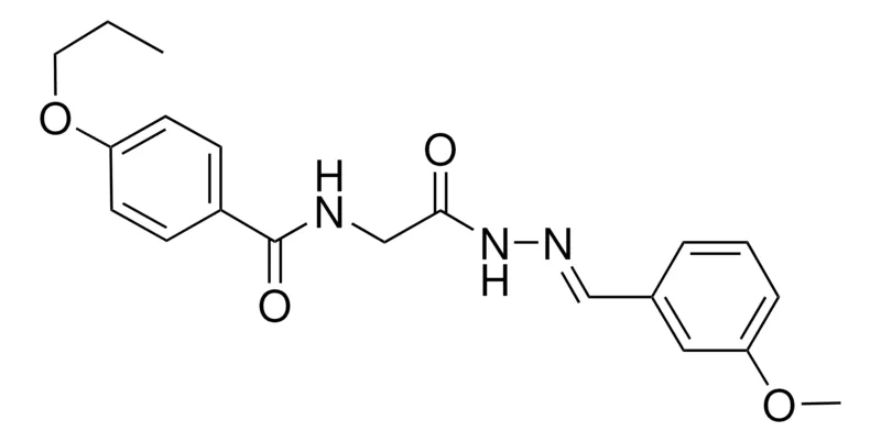 Sigma-Aldrich N-(2-(2-(3-METHOXYBENZYLIDENE)HYDRAZINO)-2-OXOETHYL)-4-PROPOXYBENZAMIDE,AldrichCPR
