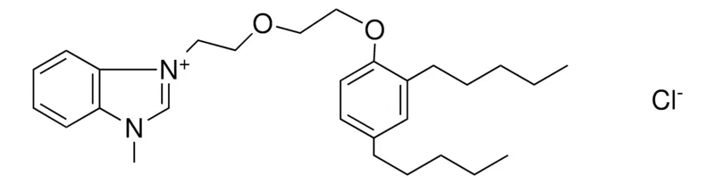 Sigma-Aldrich 1-(2-(2-(2,4-DIPENTYL-PHENOXY)-ETHOXY)-ET)-3-ME-3H-BENZOIMIDAZOL-1-IUM, CHLORIDE,AldrichCPR