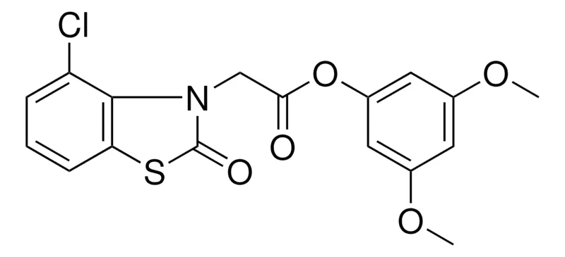 Sigma-Aldrich (4-CHLORO-2-OXO-BENZOTHIAZOL-3-YL)-ACETIC ACID 3,5-DIMETHOXY-PHENYL ESTER,AldrichCPR