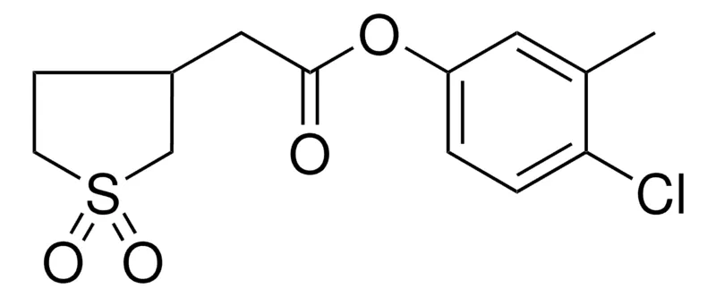 Sigma-Aldrich (1,1-DIOXO-TETRAHYDRO-THIOPHEN-3-YL)-ACETIC ACID 4-CHLORO-3-METHYL-PHENYL ESTER,AldrichCPR