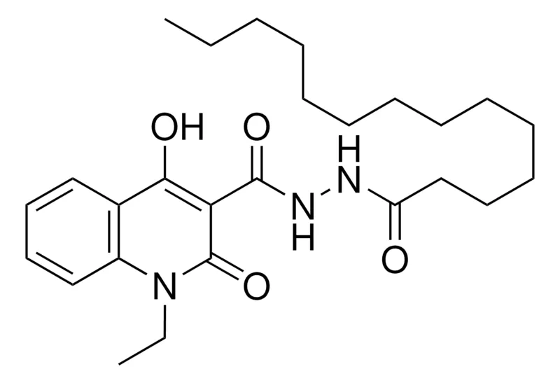 Sigma-Aldrich 1-ETHYL-4-HO-2-OXO-1,2-2H-QUINOLINE-3-CARBOXYLIC ACID N'-TETRADECANOYL-HYDRAZIDE，AldrichCPR